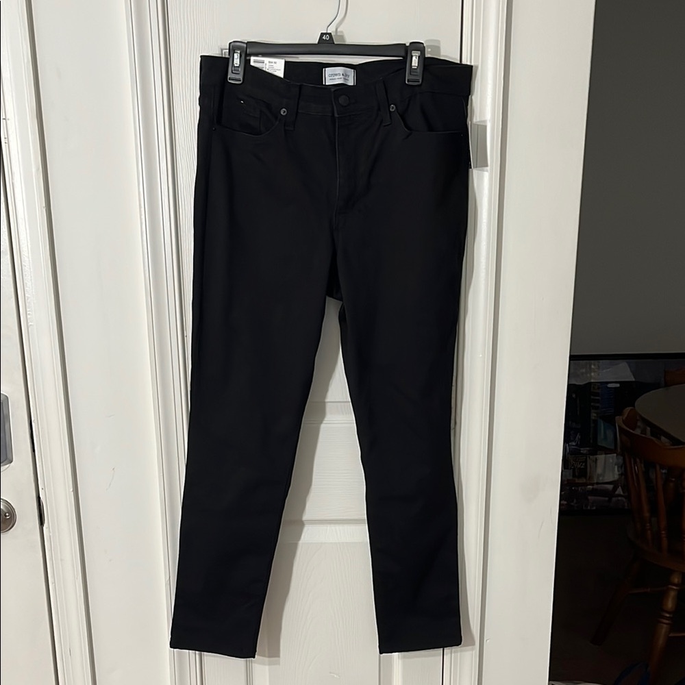 Size 14 Black Skinny Pants Crown & Ivory
